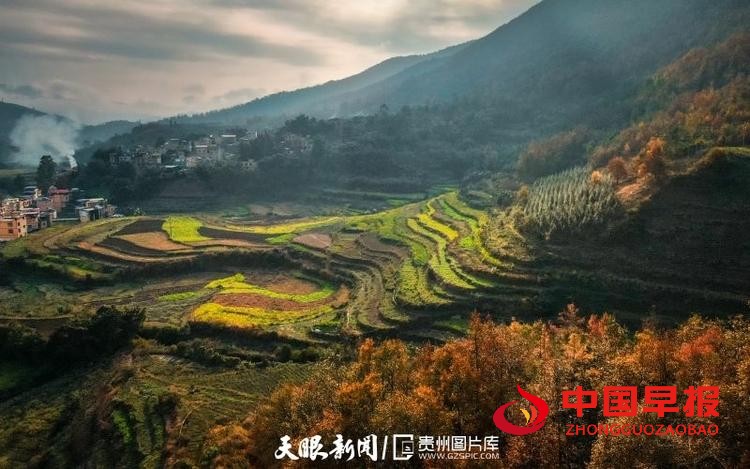 （中首）贵州望谟：好一幅山乡油画