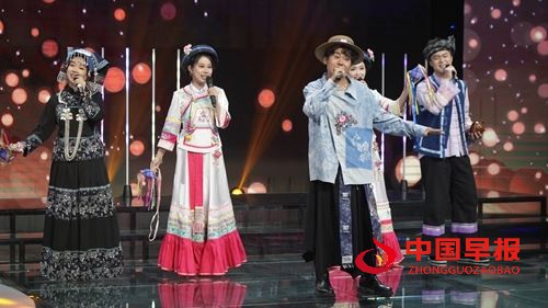 布依族音乐人龙智祥参加《新歌来啦》录制(图2) 布依族音乐人龙智祥参加《新歌来啦》录制(图2)